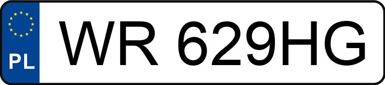 Numer rejestracyjny WR 629HG posiada BMW 740D XDRIVE - WR629HG