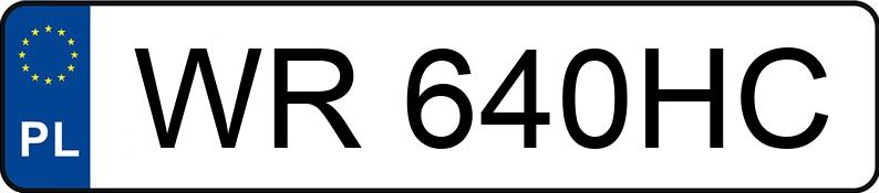 Numer rejestracyjny WR 640HC posiada VOLVO S40 - WR640HC Numer rejestracyjny WR 640HC posiada VOLVO S40 - WR640HC