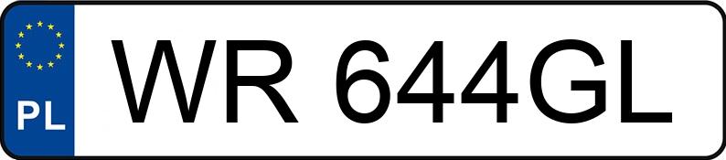 Numer rejestracyjny WR 644GL posiada VOLKSWAGEN Touareg 3.2 MR`02 E4 Touareg 3.2 MR`02 E4 - WR644GL