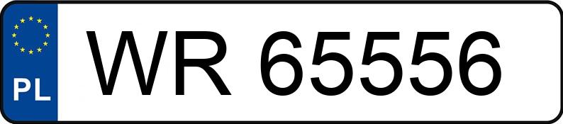 Numer rejestracyjny WR 65556 posiada TOYOTA YARIS 1.3 KAT - WR65556 Numer rejestracyjny WR 65556 posiada TOYOTA YARIS 1.3 KAT - WR65556