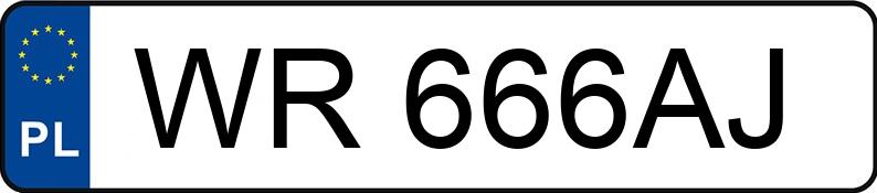 Numer rejestracyjny WR 666AJ posiada AUDI A6 Avant Quattro 3.0 TDi DPF MR`11 E5 4G S tronic - WR666AJ