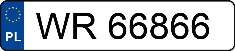 Numer rejestracyjny WR 66866 posiada BMW 318 I - WR66866 Numer rejestracyjny WR 66866 posiada BMW 318 I - WR66866