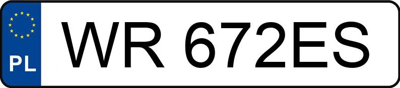 Numer rejestracyjny WR 672ES posiada AUDI A4 1.6 Kat. MR`99 B5 Aut. - WR672ES