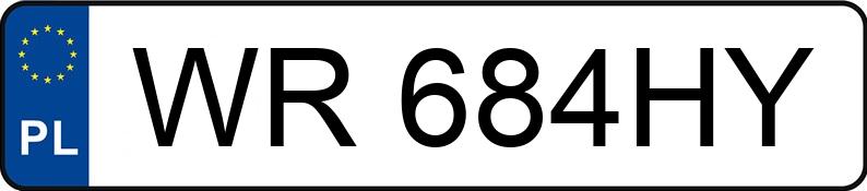 Numer rejestracyjny WR 684HY posiada VOLKSWAGEN Passat CC 2.0 TDI MR`08 E5 - WR684HY Numer rejestracyjny WR 684HY posiada VOLKSWAGEN Passat CC 2.0 TDI MR`08 E5 - WR684HY