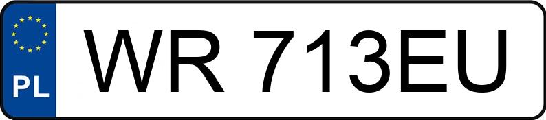 Numer rejestracyjny WR 713EU posiada SKODA KAMIQ - WR713EU