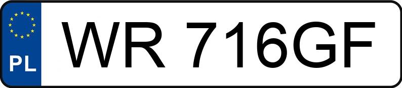 Numer rejestracyjny WR 716GF posiada FIAT Bravo II 1.4 16V M-air MR`10 E5 Sport - WR716GF