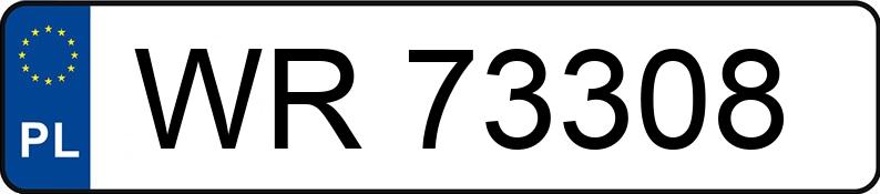 Numer rejestracyjny WR 73308 posiada FIAT PANDA 1.1 KAT - WR73308