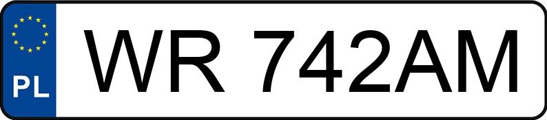 Numer rejestracyjny WR 742AM posiada CITROEN C4 Picasso 1.6 HDI MR`14 E5 Seduction - WR742AM