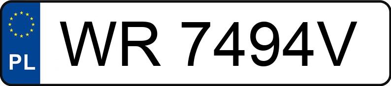 Numer rejestracyjny WR 7494V posiada AUDI A6 Quattro 4.2 Kat. MR`02 E3 4B - WR7494V Numer rejestracyjny WR 7494V posiada AUDI A6 Quattro 4.2 Kat. MR`02 E3 4B - WR7494V
