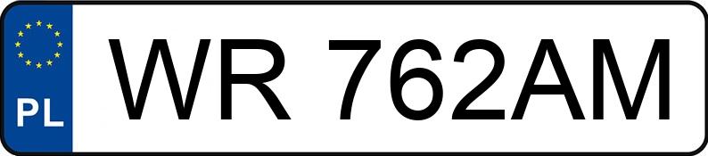 Numer rejestracyjny WR 762AM posiada PEUGEOT 207 - WR762AM