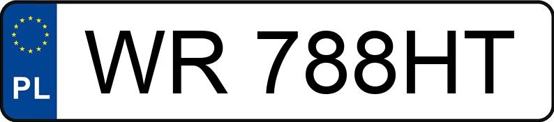 Numer rejestracyjny WR 788HT posiada JAECOO JAECOO7 - WR788HT Numer rejestracyjny WR 788HT posiada JAECOO JAECOO7 - WR788HT