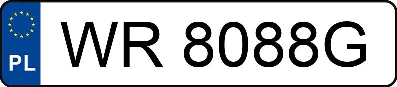 Numer rejestracyjny WR 8088G posiada OPEL INSIGNIA - WR8088G
