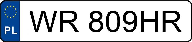 Numer rejestracyjny WR 809HR posiada HYUNDAI I20 BC3 - WR809HR