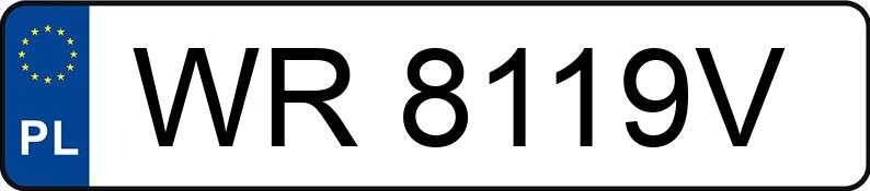 Numer rejestracyjny WR8119V posiada ROVER 45 Classic