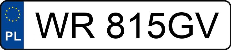 Numer rejestracyjny WR815GV posiada BMW 520i Kat. MR`01 E39 520i Kat. MR`01 E39