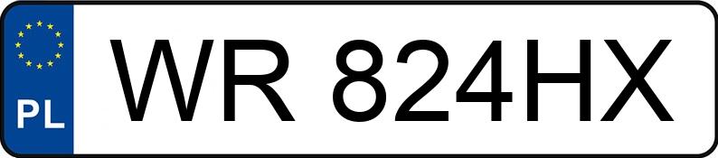 Numer rejestracyjny WR 824HX posiada FIAT Uno 40 Kat. MR`90 Uno 40 Kat. MR`90 - WR824HX