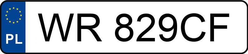 Registreringsnummeret WR 829CF har BMW 330 Diesel Kat. MR`01 E3 E46 X - WR829CF