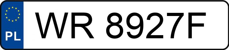 Numer rejestracyjny WR 8927F posiada AUDI A4 1.9 TDi Kat. MR`00 E3 8E A4 1.9 TDi Kat. MR`00 E3 8E - WR8927F