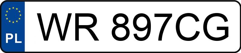 Numer rejestracyjny WR 897CG posiada OPEL Astra Classic III MR`10 E5 Astra Classic III MR`10 E5 - WR897CG