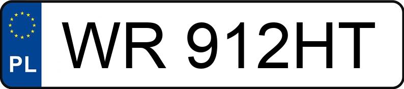 Numer rejestracyjny WR 912HT posiada VOLVO V70 - WR912HT
