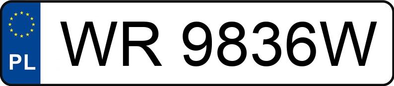 Numer rejestracyjny WR 9836W posiada VOLKSWAGEN Passat GP 1.8 MR`00 E3 Highline Tiptronic - WR9836W