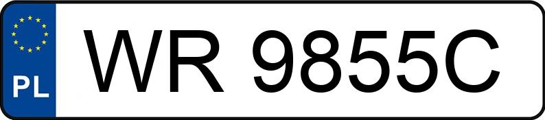 Numer rejestracyjny WR9855C posiada BMW Seria 3 M 3 Coupe 3.2 Kat. MR`02 E3 E46