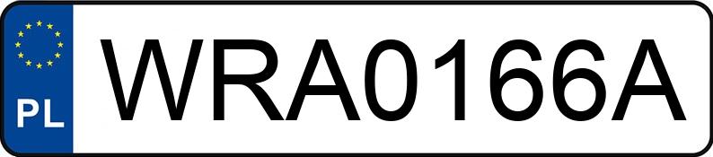 Numer rejestracyjny WRA 0166A posiada MERCEDES-BENZ 307 Diesel 3.2t 307 Diesel 3.2t - WRA0166A