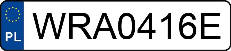 Numer rejestracyjny WRA 0416E posiada VOLKSWAGEN PASSAT - WRA0416E Numer rejestracyjny WRA 0416E posiada VOLKSWAGEN PASSAT - WRA0416E