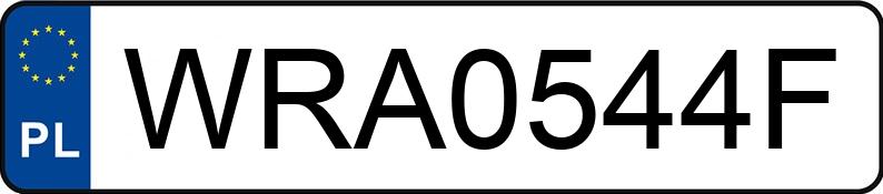 Numer rejestracyjny WRA 0544F posiada DODGE CALIBER - WRA0544F