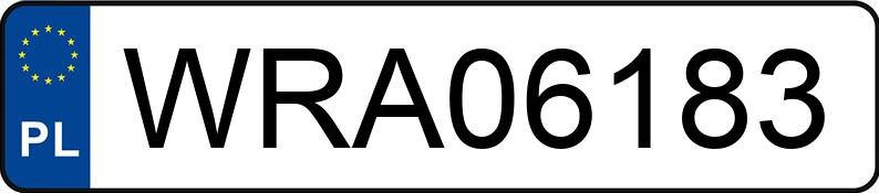 Numer rejestracyjny WRA 06183 posiada JELCZ T120 16.0t T120 16.0t - WRA06183