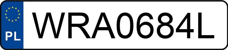 Numer rejestracyjny WRA 0684L posiada MERCEDES-BENZ AMG CLA 45 S - WRA0684L