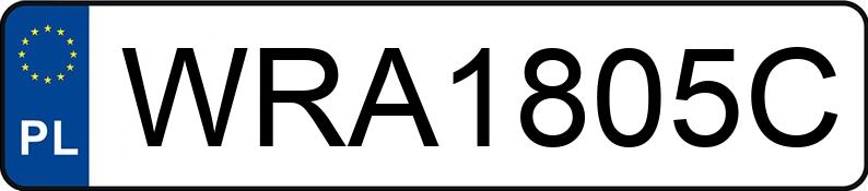 Numer rejestracyjny WRA 1805C posiada VOLKSWAGEN Golf IV 1.9 TDI MR`97 GTI - WRA1805C Numer rejestracyjny WRA 1805C posiada VOLKSWAGEN Golf IV 1.9 TDI MR`97 GTI - WRA1805C