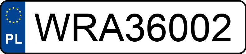 Numer rejestracyjny WRA 36002 posiada VOLKSWAGEN Golf IV 1.9 TDI MR`97 GTI - WRA36002 Numer rejestracyjny WRA 36002 posiada VOLKSWAGEN Golf IV 1.9 TDI MR`97 GTI - WRA36002
