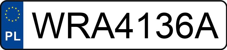 Numer rejestracyjny WRA 4136A posiada CHRYSLER GRAND VOYAGER - WRA4136A Numer rejestracyjny WRA 4136A posiada CHRYSLER GRAND VOYAGER - WRA4136A