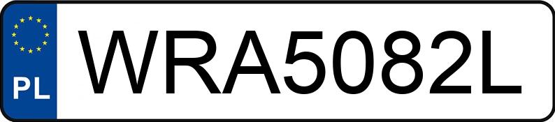 Numer rejestracyjny WRA 5082L posiada IVECO 35S18 - WRA5082L