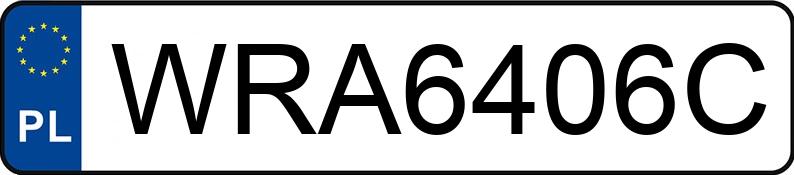 Numer rejestracyjny WRA 6406C posiada NISSAN Micra K12 1.2 MR`06 E4 Wersja specjalna - WRA6406C