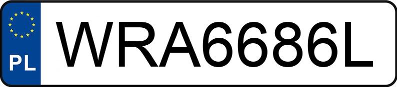 Numer rejestracyjny WRA 6686L posiada BMW 530XD - WRA6686L