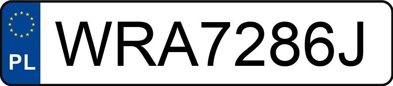 Numer rejestracyjny WRA 7286J posiada TOYOTA C-HR - WRA7286J Numer rejestracyjny WRA 7286J posiada TOYOTA C-HR - WRA7286J