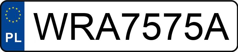 Numer rejestracyjny WRA7575A posiada BMW 530 Touring Diesel Kat. MR`01 E3 E39 530 Touring Diesel Kat. MR`01 E3 E39