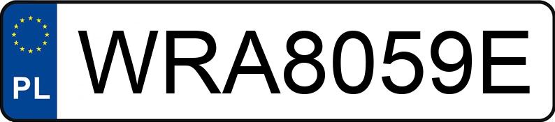 Numer rejestracyjny WRA 8059E posiada MERCEDES-BENZ E 350 BLUETEC - WRA8059E Numer rejestracyjny WRA 8059E posiada MERCEDES-BENZ E 350 BLUETEC - WRA8059E