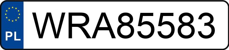 Numer rejestracyjny WRA85583 posiada BMW 523i Kat. MR`95 E39 523i Kat. MR`95 E39