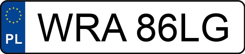 Numer rejestracyjny WRA 86LG posiada NISSAN Micra K12 1.2 MR`02 E3 Visia+ - WRA86LG