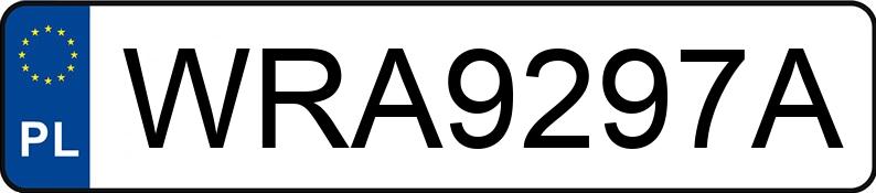 Numer rejestracyjny WRA 9297A posiada AUDI A4 - WRA9297A