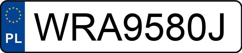 Numer rejestracyjny WRA 9580J posiada ZSP NIEWIADÓW Skrzyniowa BE7000 0.8t 7323T - WRA9580J