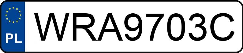 Numer rejestracyjny WRA 9703C posiada SEAT Arosa 1.4 TDi MR`00 E3 6HS Signo - WRA9703C