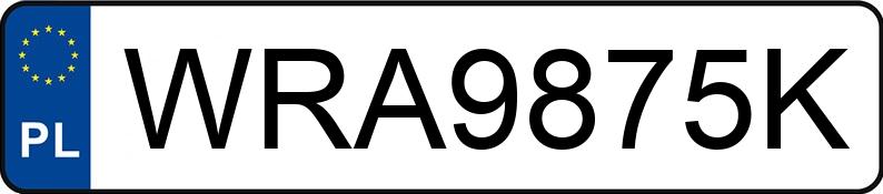 Numer rejestracyjny WRA 9875K posiada OPEL Meriva MR`10 E5 Cosmo - WRA9875K Numer rejestracyjny WRA 9875K posiada OPEL Meriva MR`10 E5 Cosmo - WRA9875K