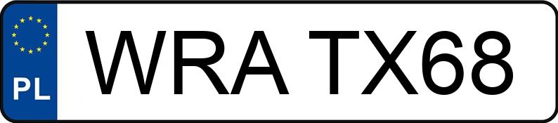 Numer rejestracyjny WRA TX68 posiada HATTAT A110DT - WRATX68