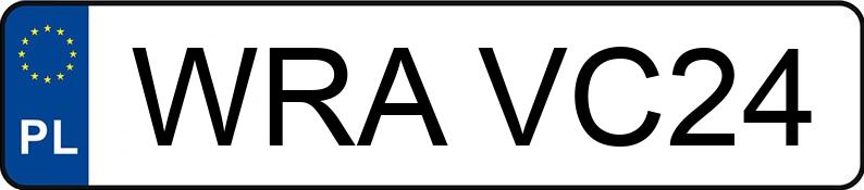 Numer rejestracyjny WRA VC24 posiada URSUS C-360 - WRAVC24