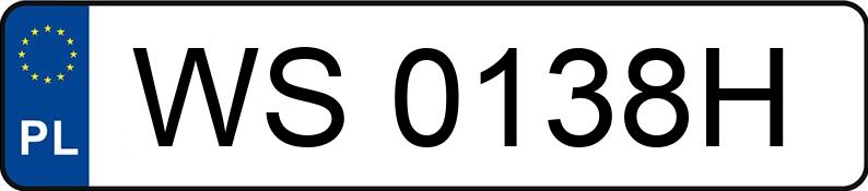 Numer rejestracyjny WS 0138H posiada DACIA SANDERO - WS0138H Numer rejestracyjny WS 0138H posiada DACIA SANDERO - WS0138H