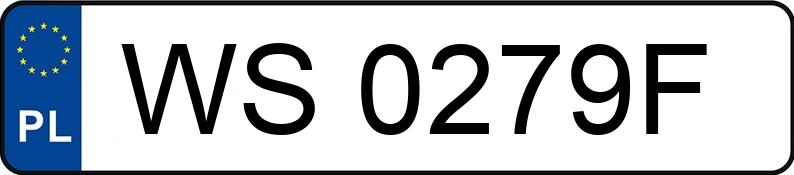 Numer rejestracyjny WS 0279F posiada DACIA DOKKER SD - WS0279F